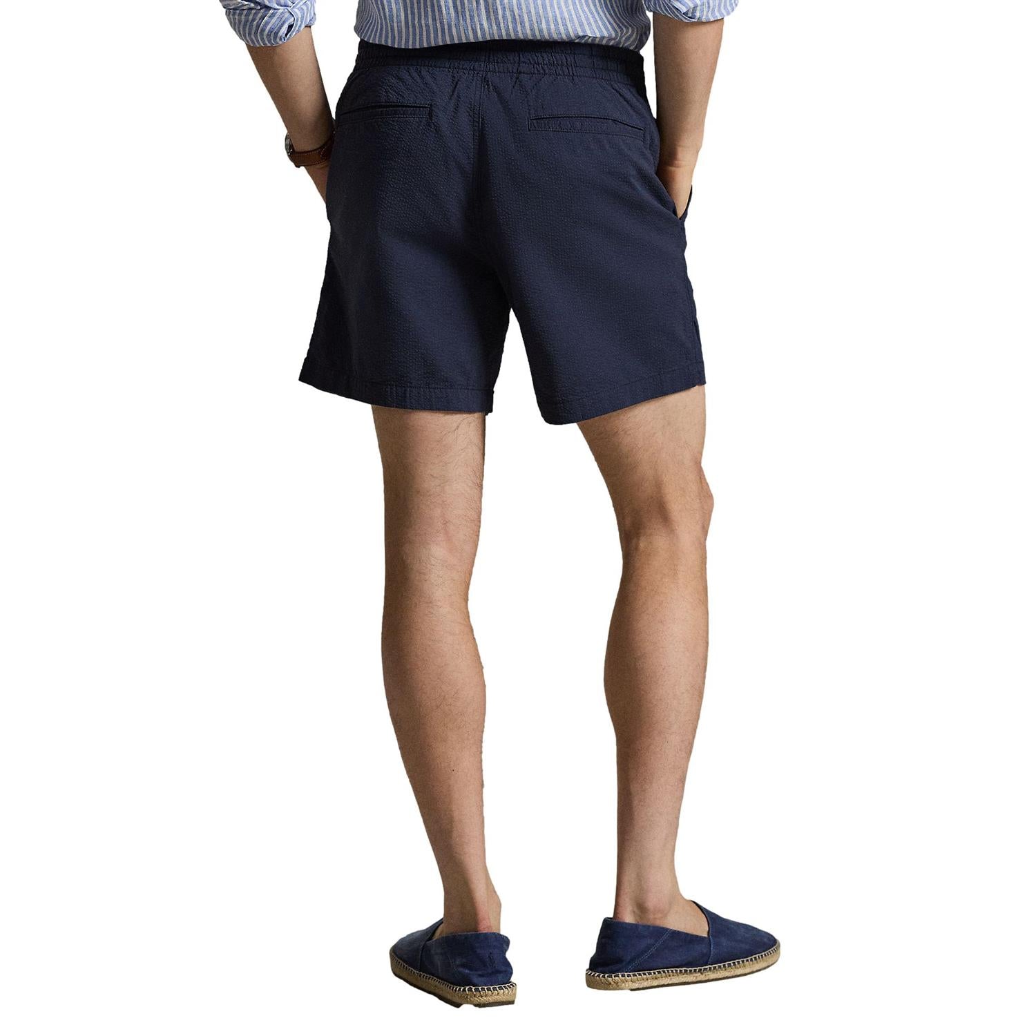 Blå Polo Ralph Lauren 6-tommers Polo Prepster shorts, herre, med komfortabel passform og sporty design.