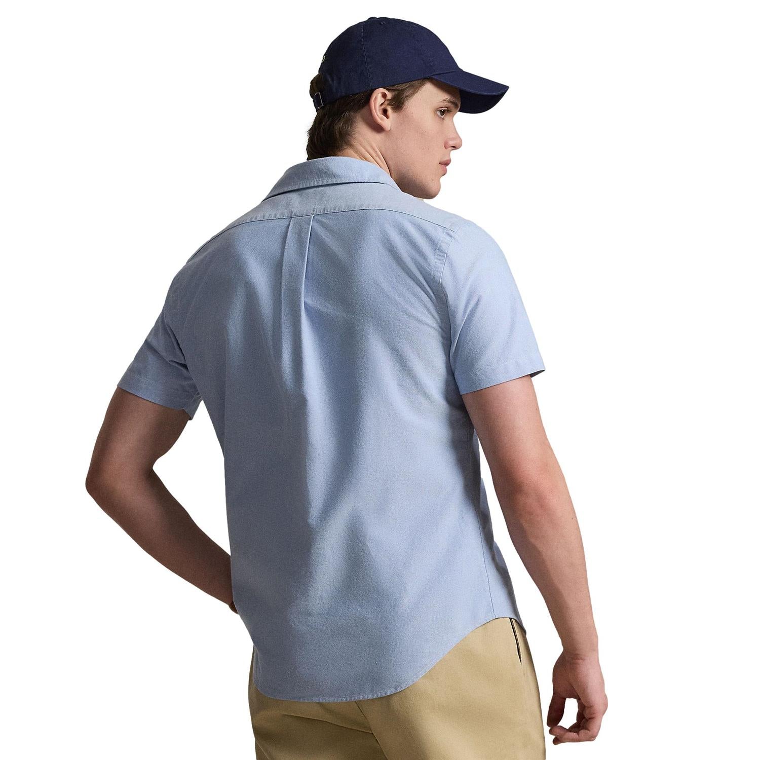 Polo Ralph Lauren Custom fit Oxford shirt Skjorte Lyseblå - chrismoa.no
