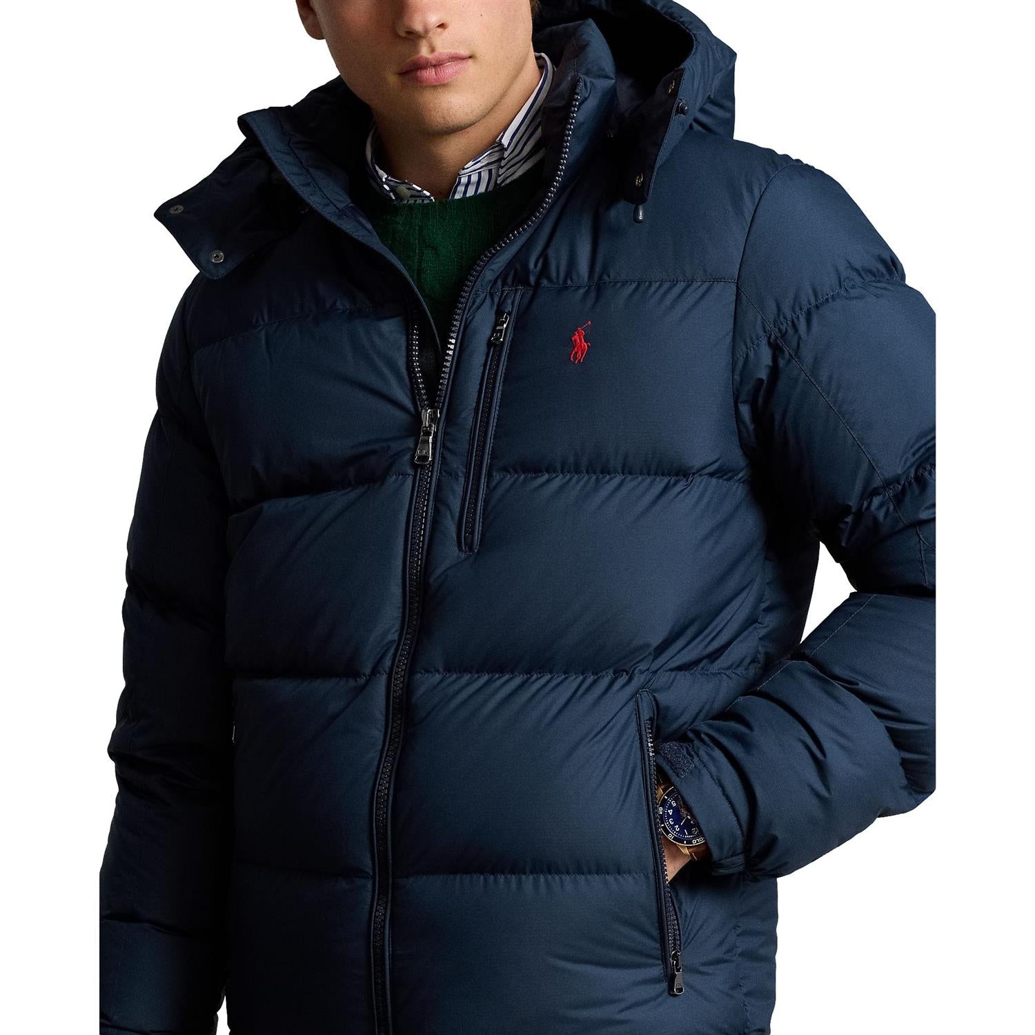 Polo Ralph Lauren The Gorham Down Jacket Collection Navy Jakke Marine - chrismoa.no