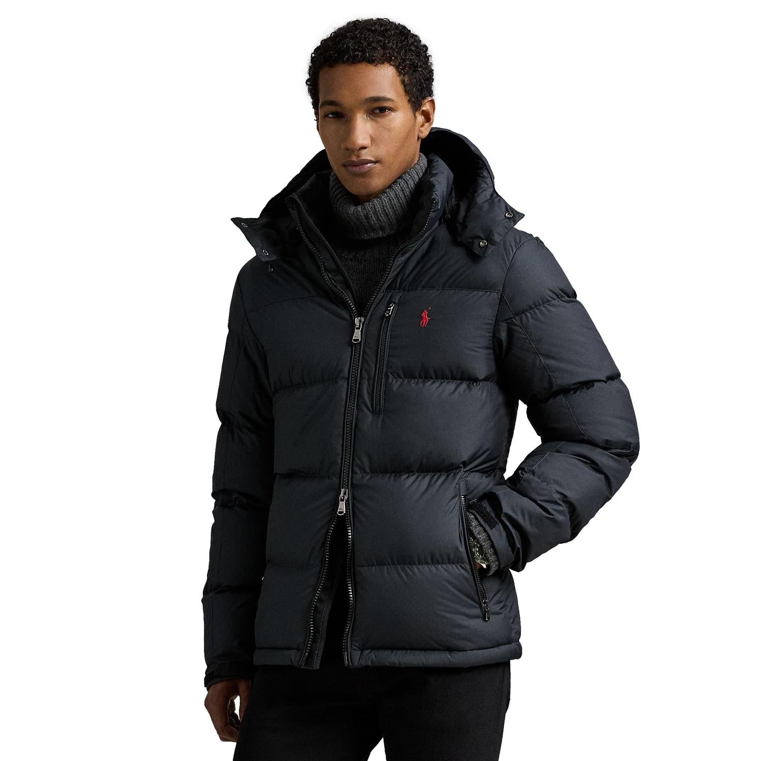 Polo Ralph Lauren The Gorham Down Jacket Jakke Sort - chrismoa.no