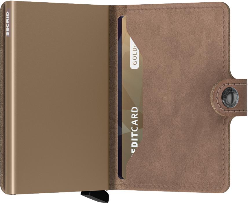 Secrid Secrid Miniwallet Lommebok Taupe - chrismoa.no