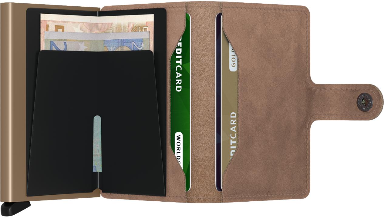 Secrid Secrid Miniwallet Lommebok Taupe - chrismoa.no
