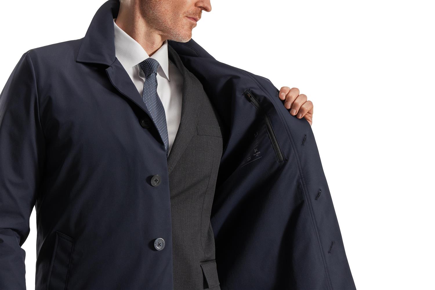 UBR Maestro Coat Jakke Marine - chrismoa.no