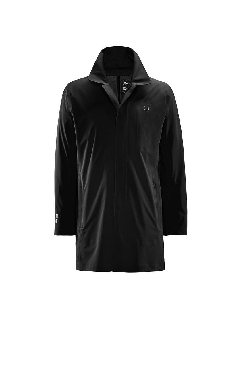 UBR Sky Fall Coat Jakke Sort - chrismoa.no