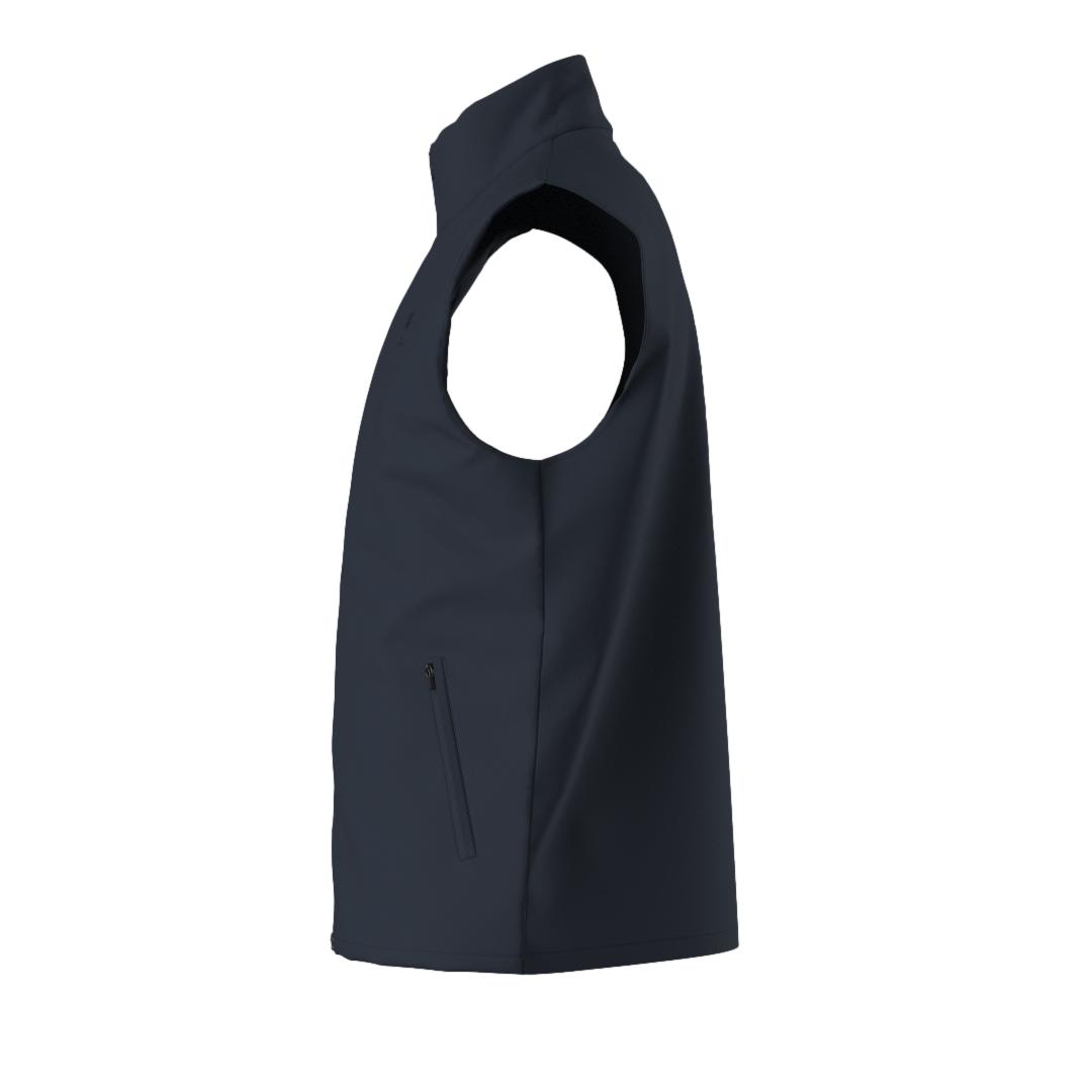 We Norwegians Albatross vest i marine, lett og varm vest for utendørsbruk, med vannavvisende materiale og komfortabel passform