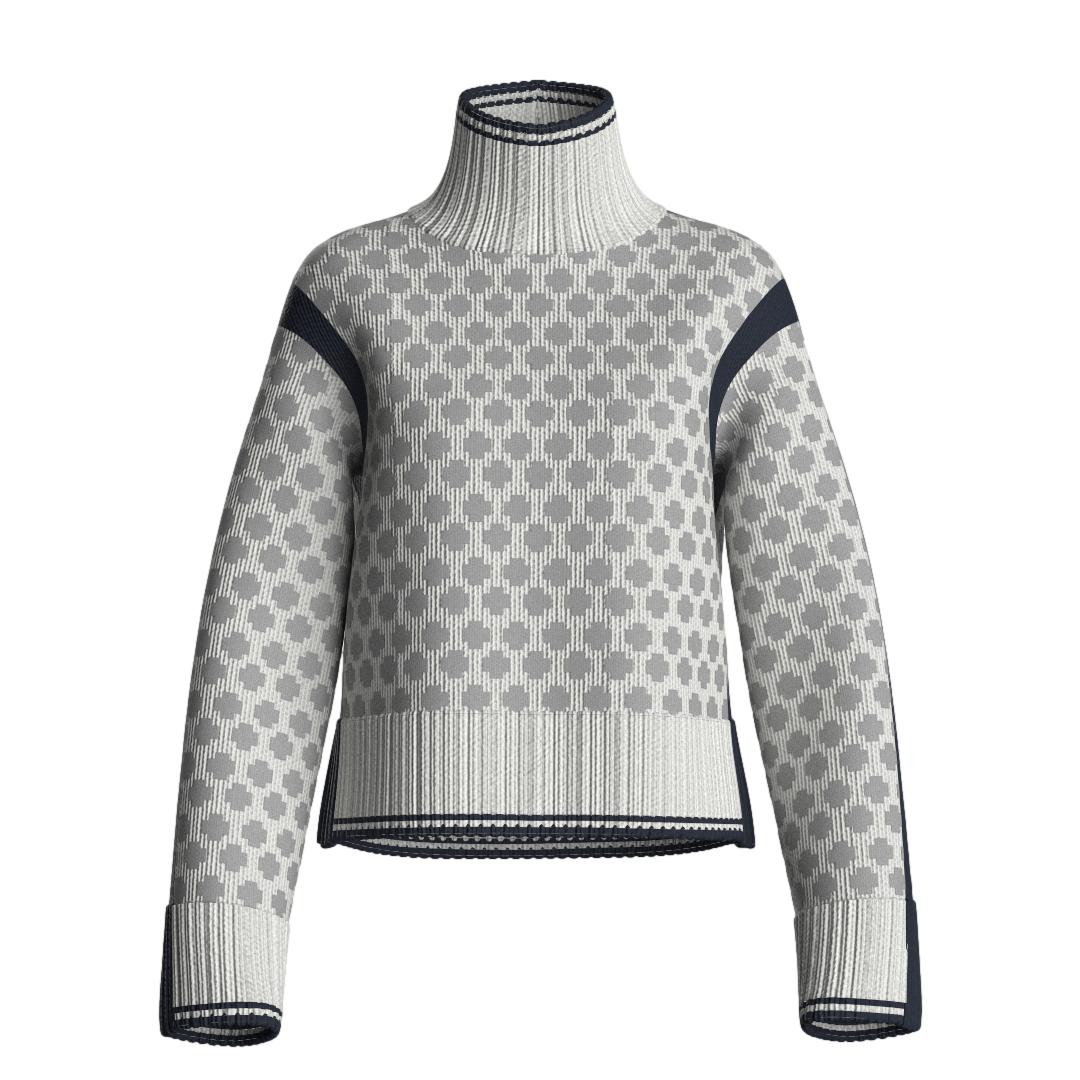 We Norwegians Boat Sweater Women Genser Off-White - chrismoa.no