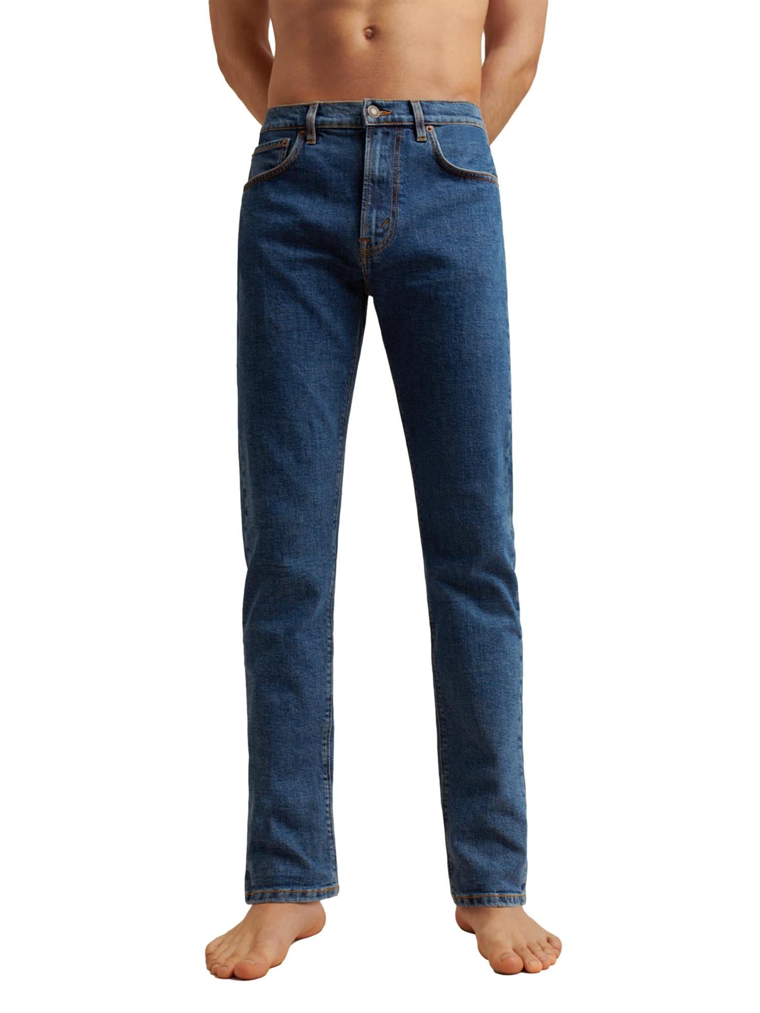 Jeanerica Tapered Jeans Jeans Mørkeblå - chrismoa.no