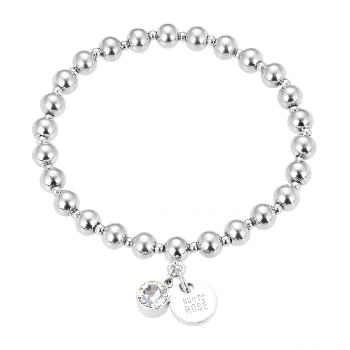 Bud to Rose Beverly bracelet Steel Armbånd Sølv - chrismoa.no