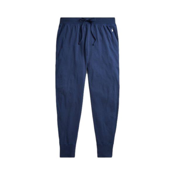 Polo Ralph Lauren Cotton Jersey Sleep Jogger Joggebukse Marine - chrismoa.no