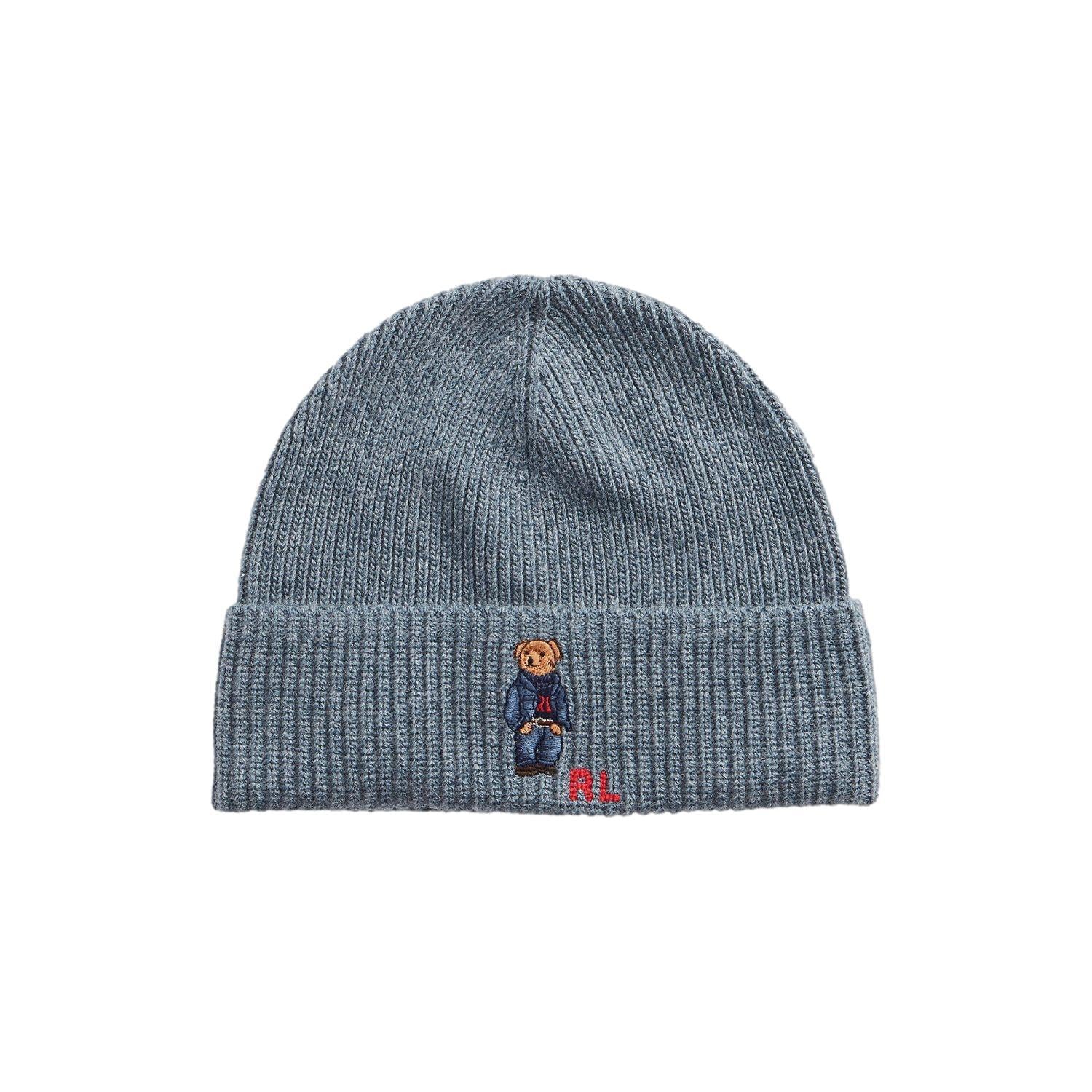 Polo Ralph Lauren Polo Bear Beanie Lue Blågrå - chrismoa.no