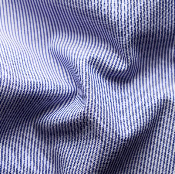 Eton Poplin Skjorte Blå - chrismoa.no