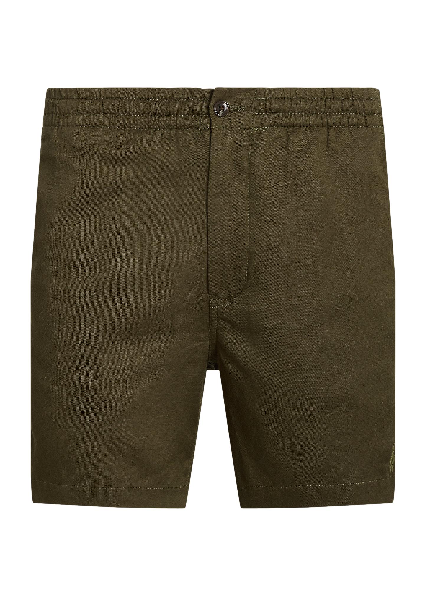 Polo Ralph Lauren 15.2 cm Polo Prepster Linen-Blend Short Shorts Militærgrønn - chrismoa.no