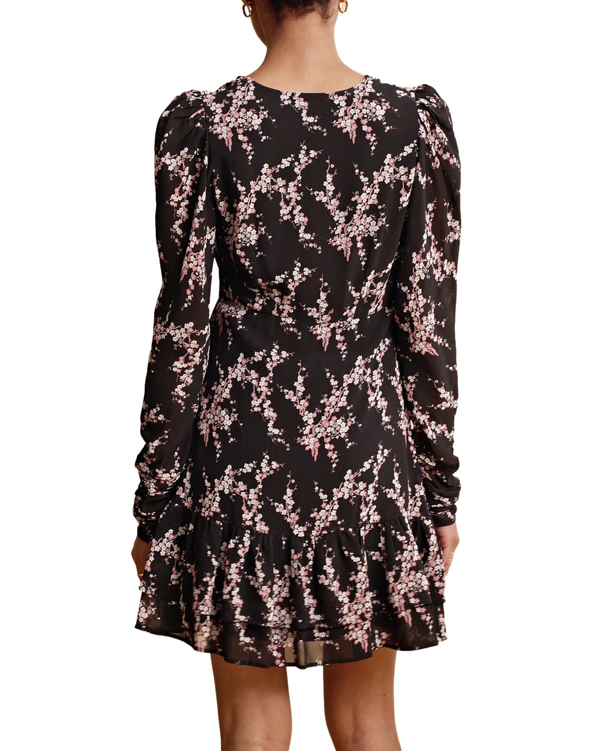 By TiMo Spring Mini Dress Kjole Marine - chrismoa.no