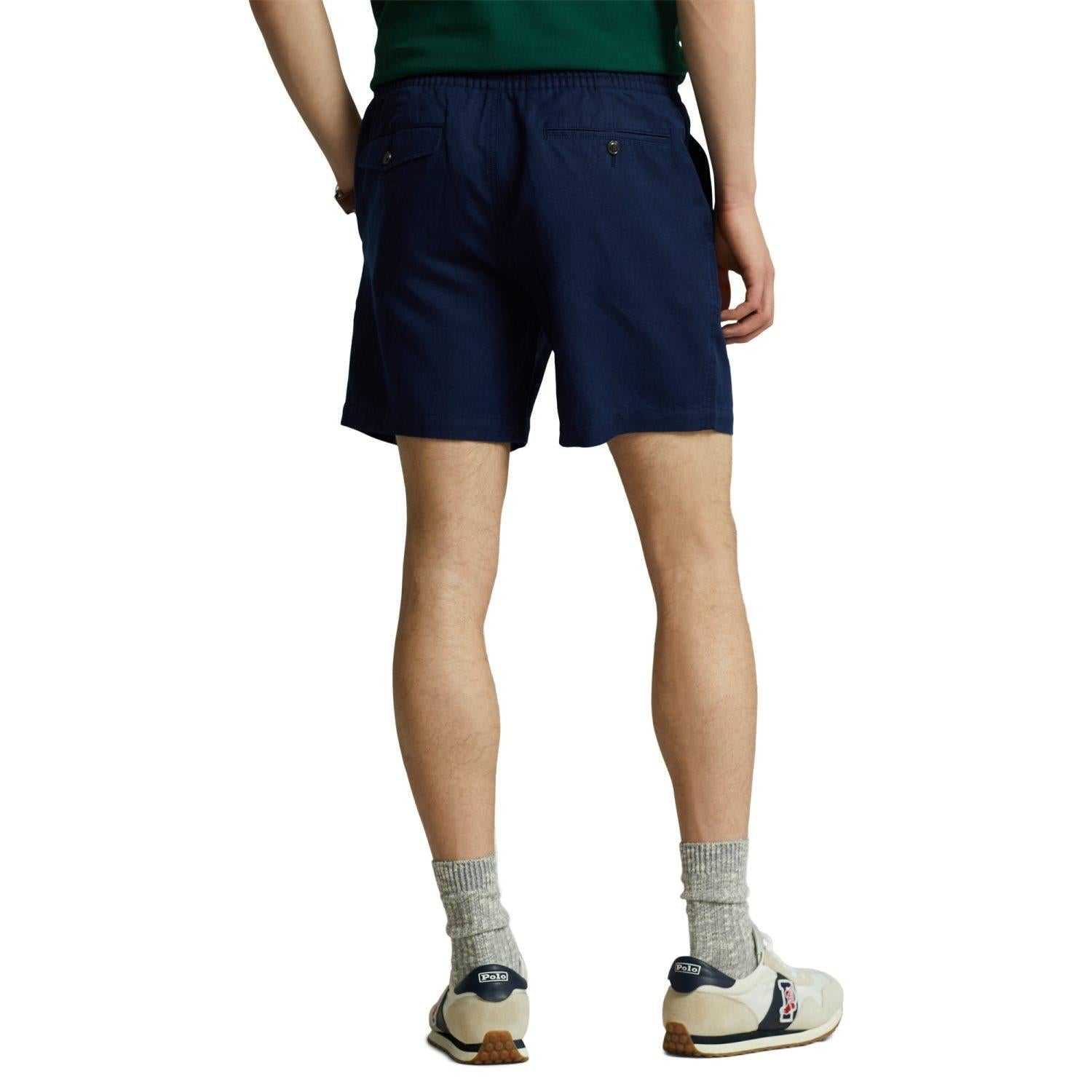 Polo Ralph Lauren 15.2 cm Polo Prepster Linen-Blend Short Shorts Mørkeblå - chrismoa.no