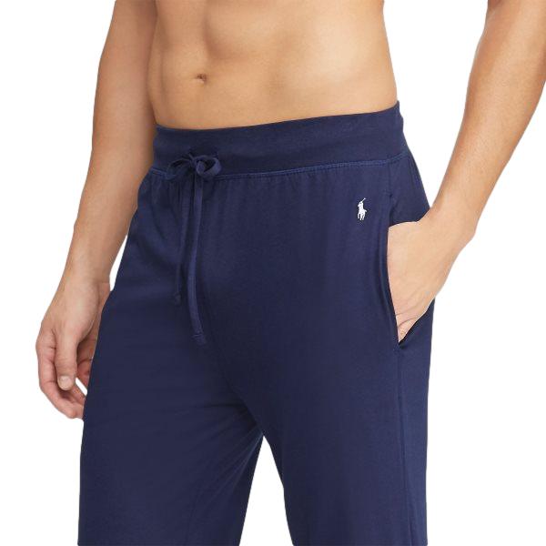 Polo Ralph Lauren Cotton Jersey Sleep Jogger Joggebukse Marine - chrismoa.no