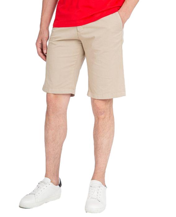 Paul & Shark Stretch organic cotton bermuda Shorts Beige - chrismoa.no