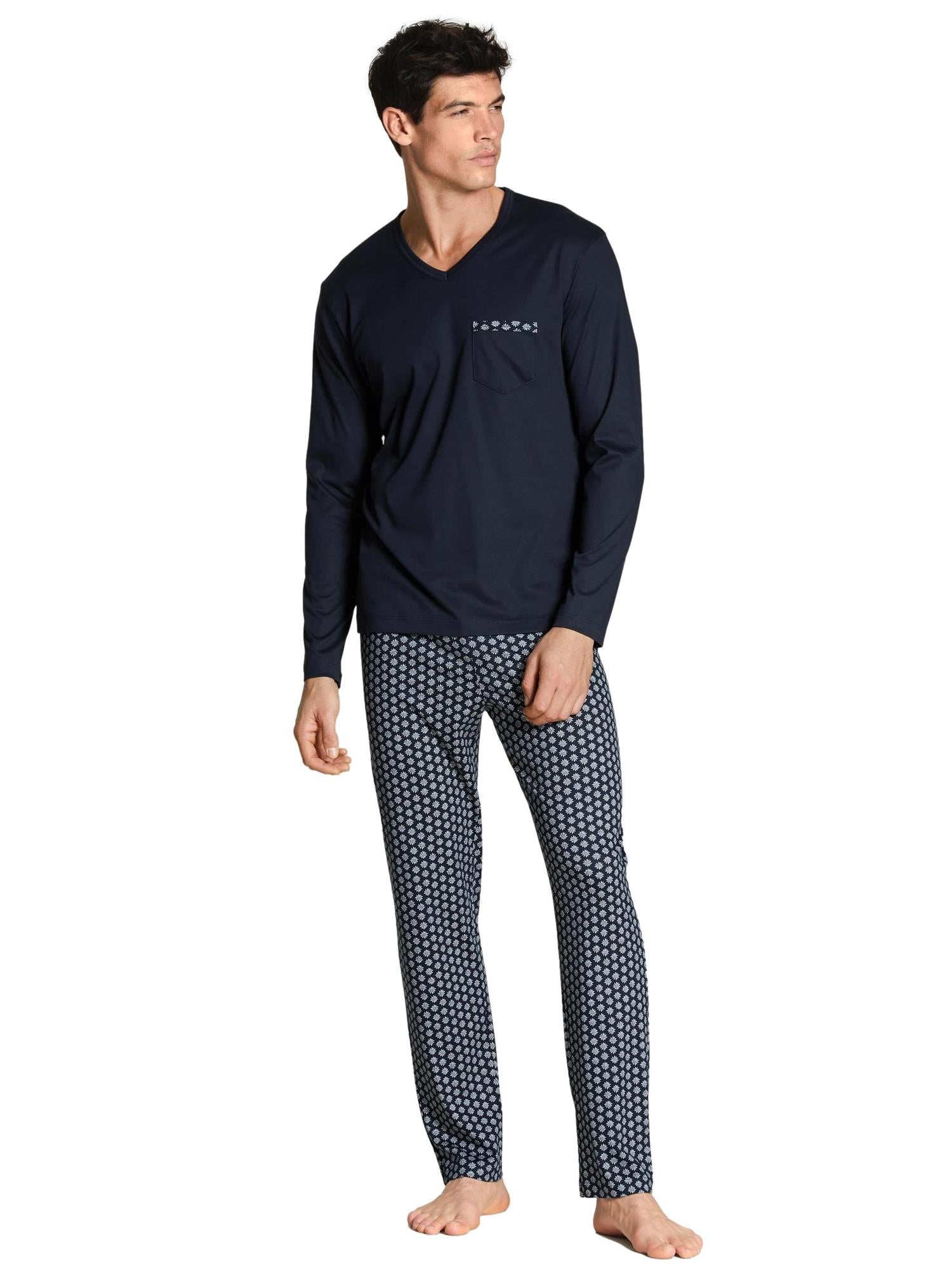 Calida Pyjamas Pysj Marine - chrismoa.no