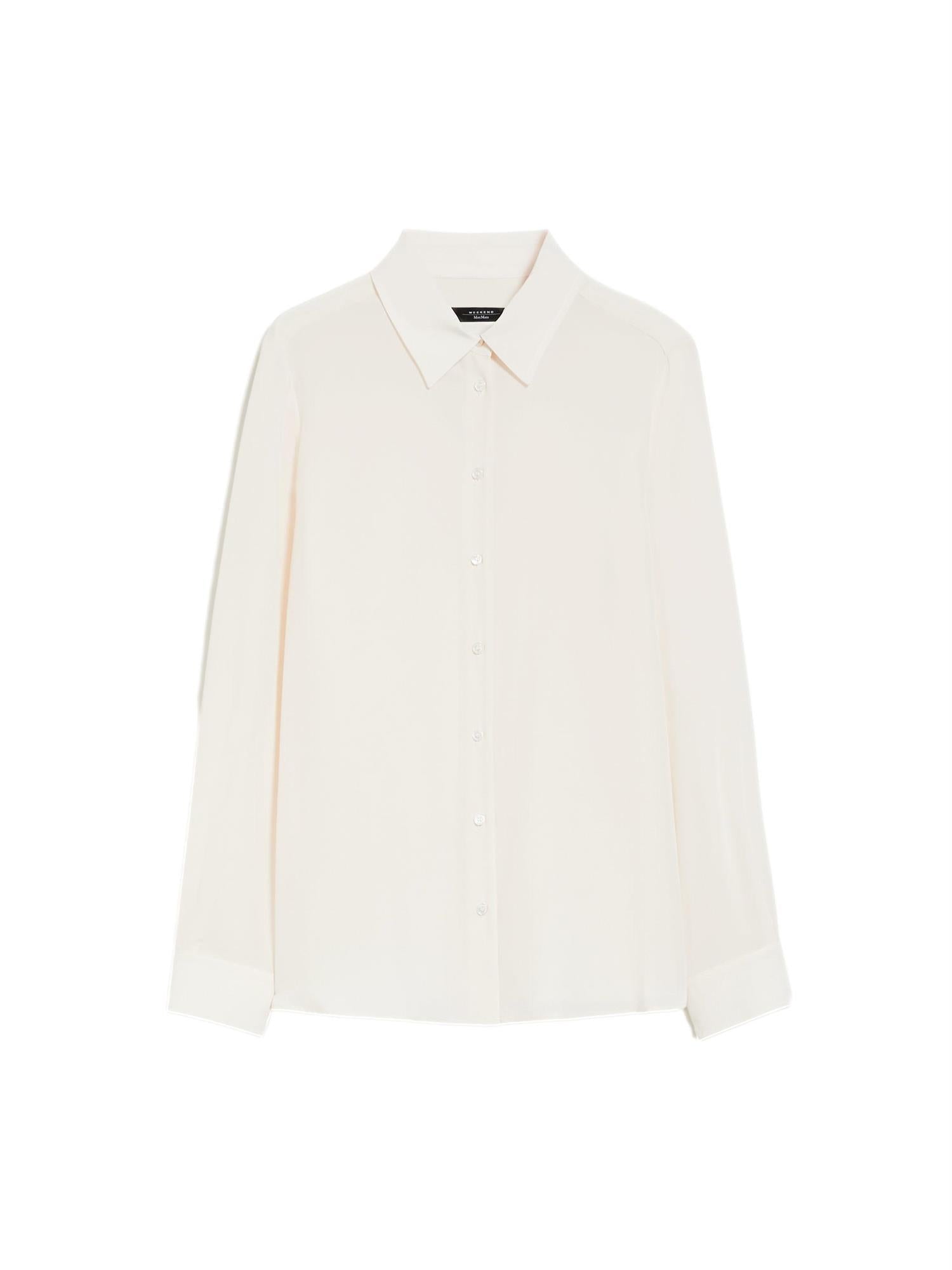 Max Mara Weekend Geo Bluse Hvit - chrismoa.no