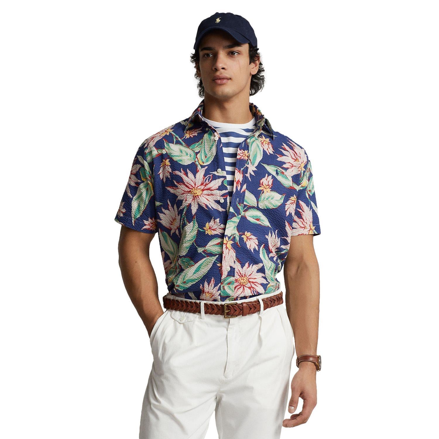 Polo Ralph Lauren Short sleeve-sport shirt Skjorte Blomster - chrismoa.no