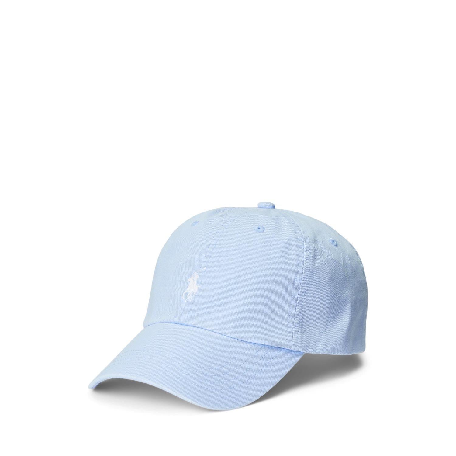 Polo Ralph Lauren Cotton Chino Ball Cap Caps Lyseblå - chrismoa.no