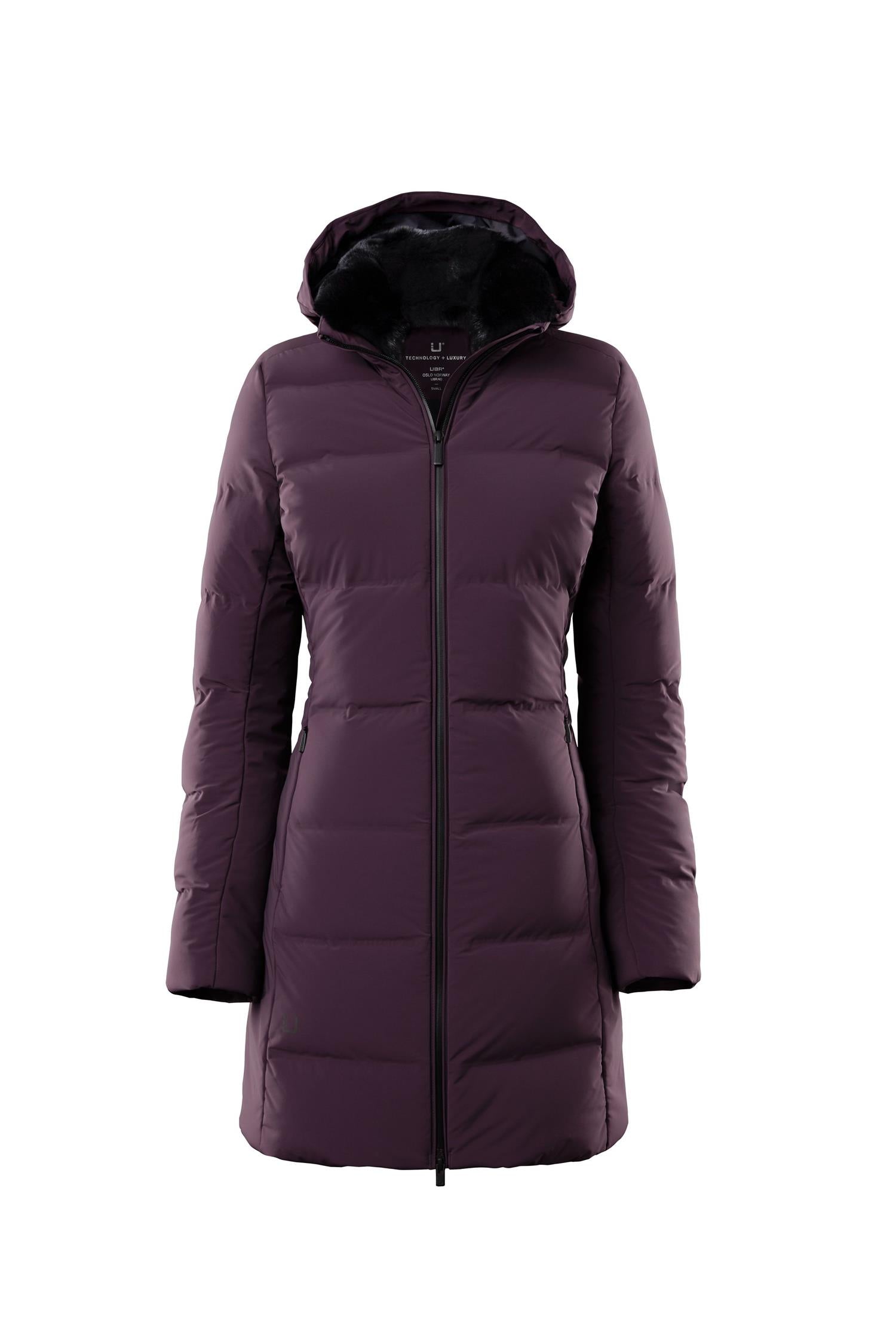 UBR Enigma Parka Jakke Bordeaux - chrismoa.no