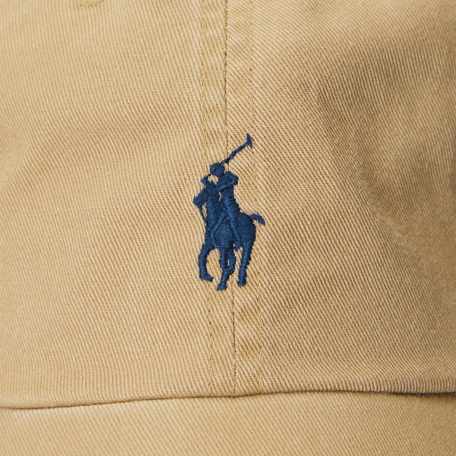 Polo Ralph Lauren Cotton Chino Baseball Cap Caps Beige - chrismoa.no