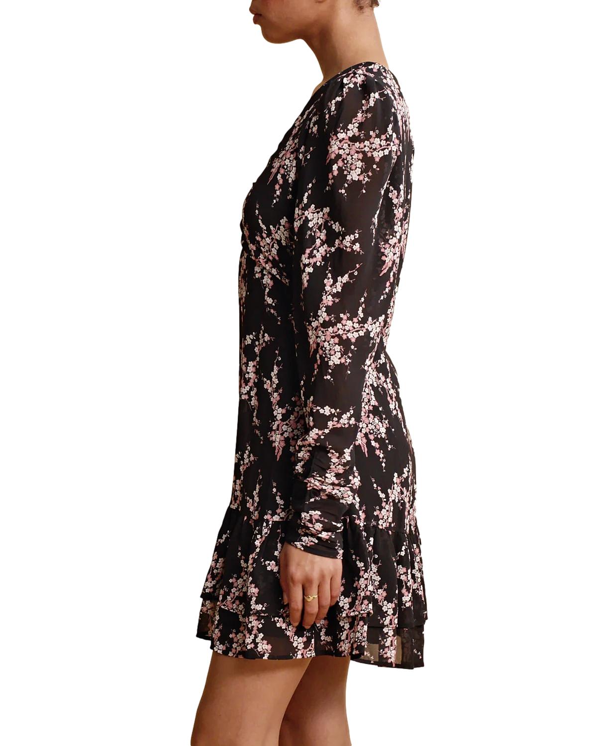 By TiMo Spring Mini Dress Kjole Marine - chrismoa.no