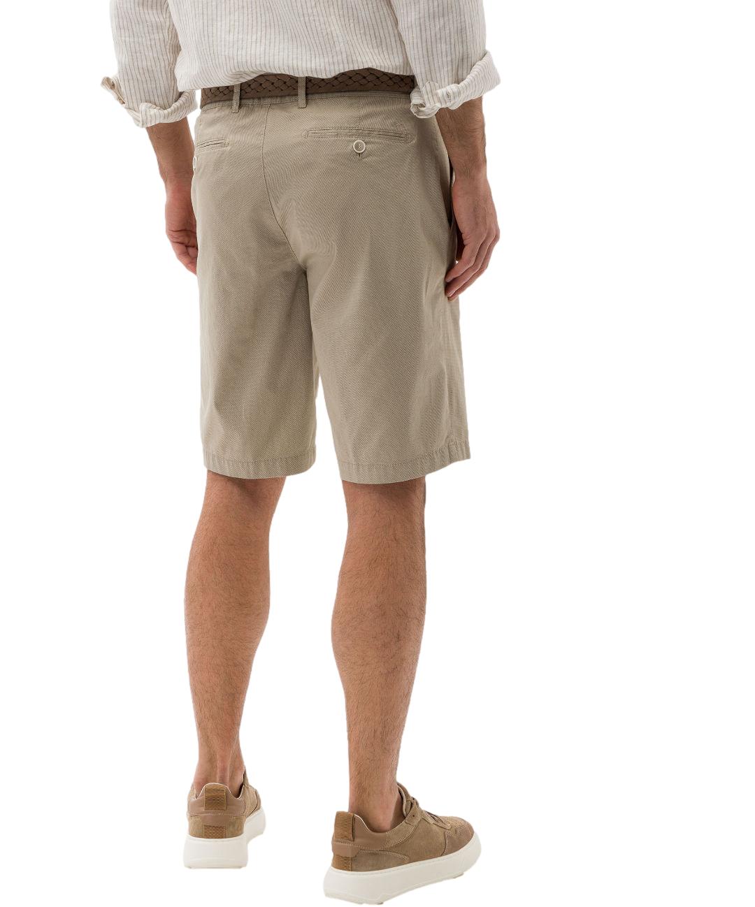 Brax Bozen Shorts Beige - chrismoa.no