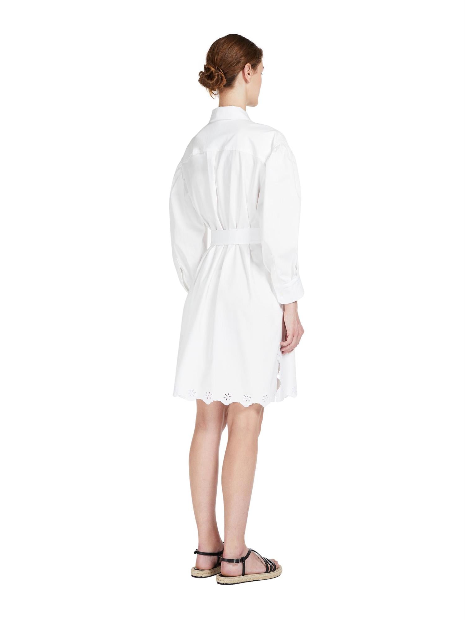 Max Mara Weekend Corinto Kjole Hvit - chrismoa.no