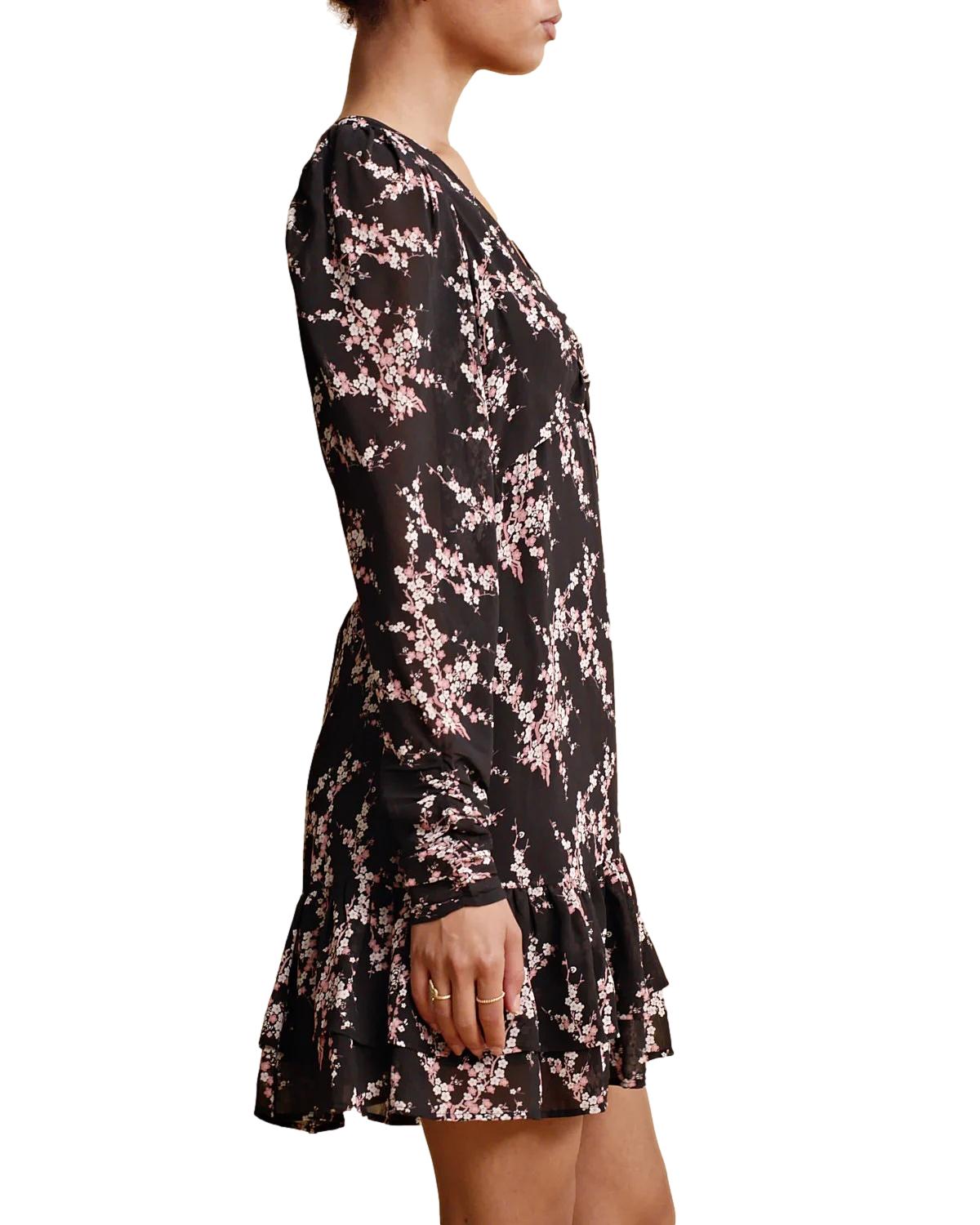 By TiMo Spring Mini Dress Kjole Marine - chrismoa.no
