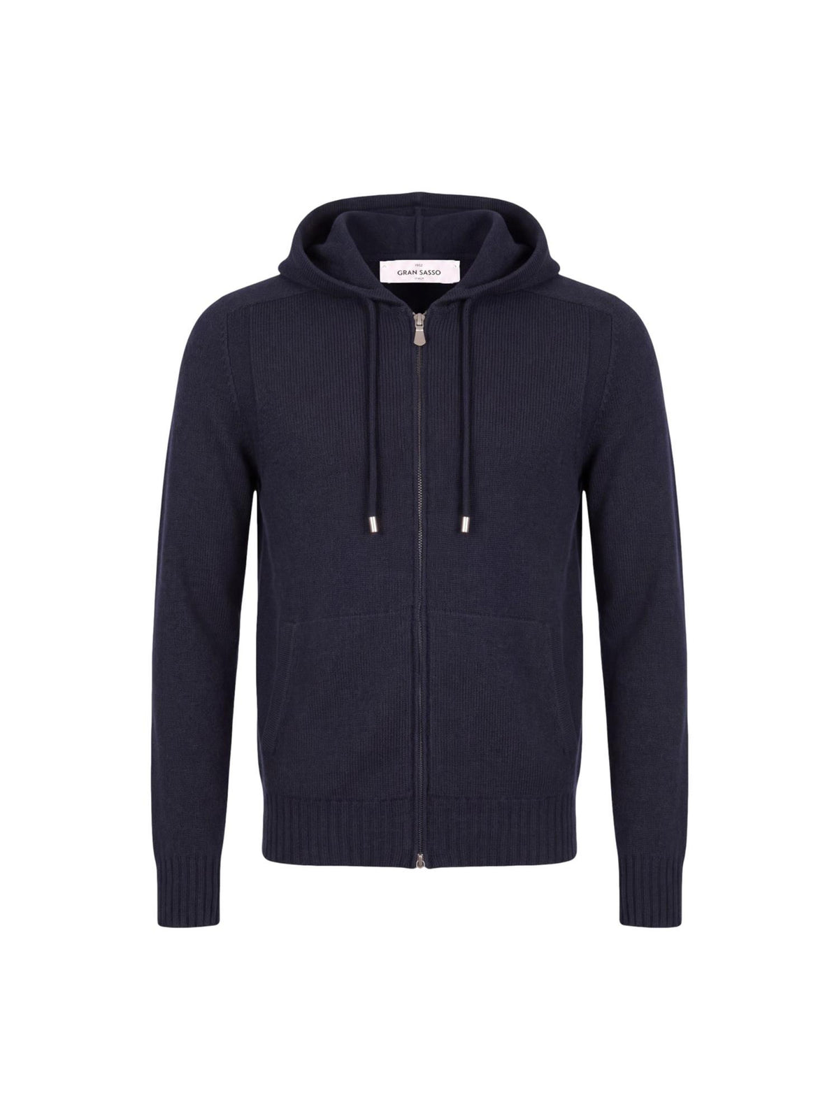 Gran Sasso Hoodie fullzip crdigan Jakke Marine