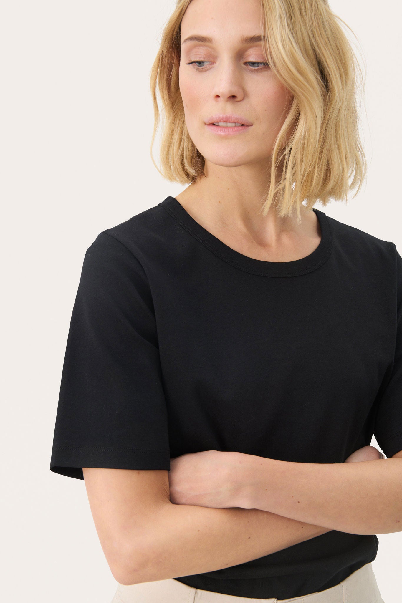 Part Two Ratanapw Tshirt T-Shirt Black