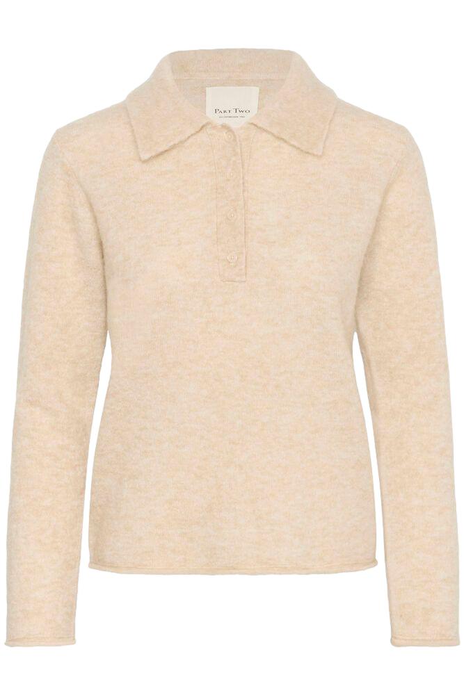 Part Two SilyaPW PU Genser Lys-Beige