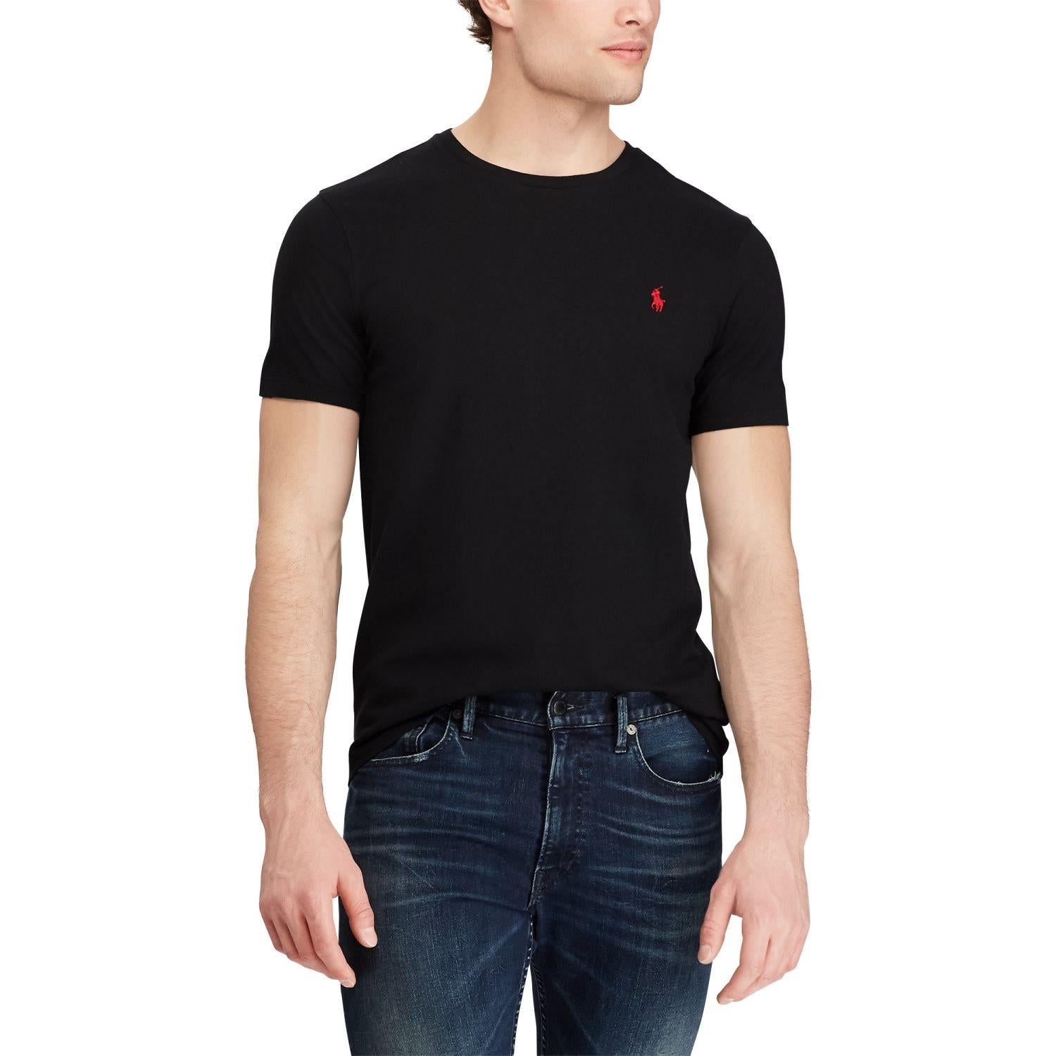 Polo Ralph Lauren Custom Slim T-Shirt Sort