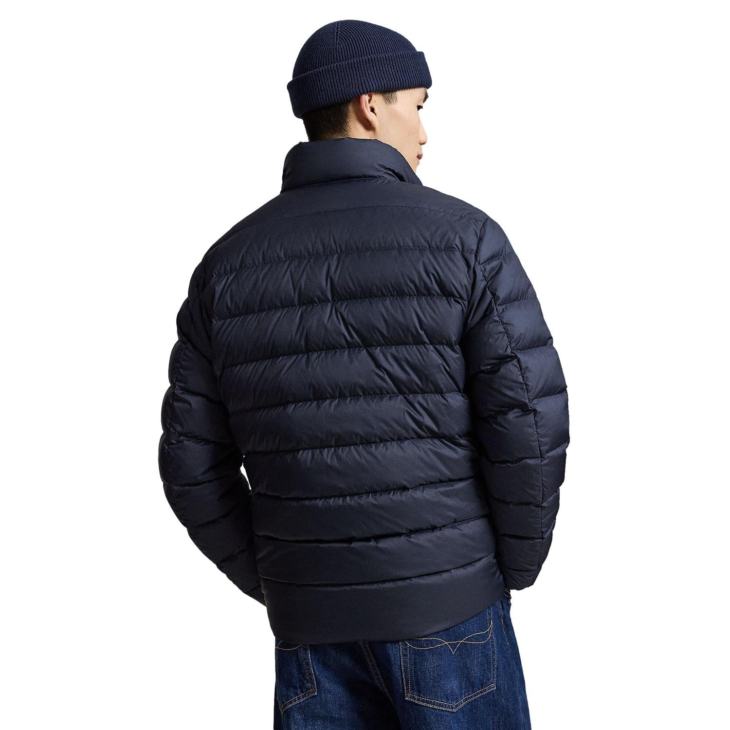 Polo Ralph Lauren Woven Puffer Jacket Jakke Marine