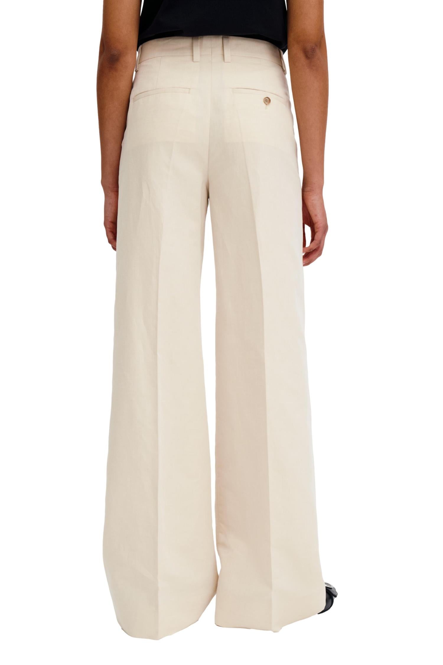 Filippa K Harlow Linen Trousers Bukse Lys-Beige