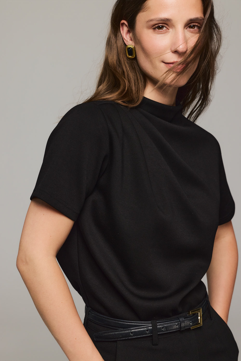 Hiil Icy Tee T-Shirt Sort