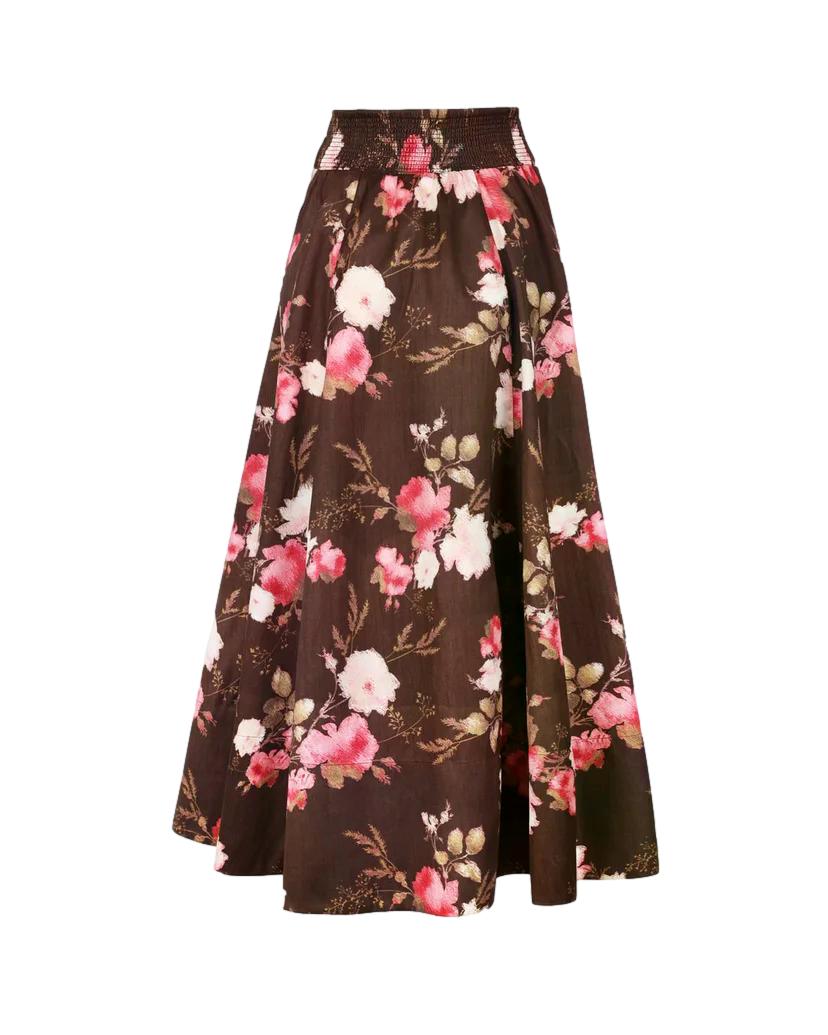 By TiMo Taffela Maxi Skirt Skjørt Brun