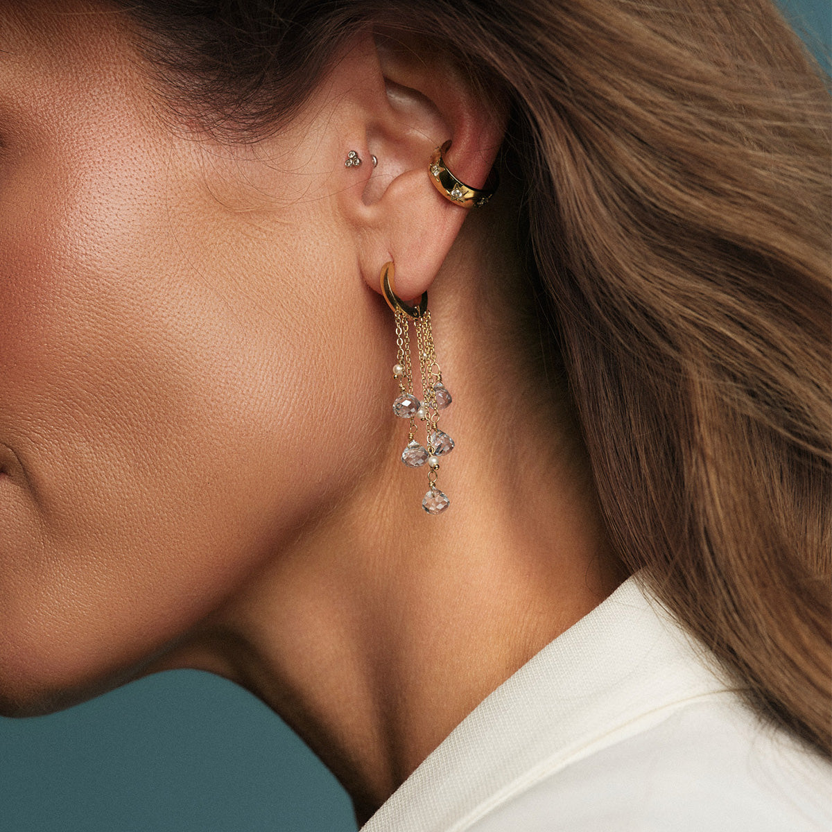 Tone Damli Twinkle Cuffs Øredobber