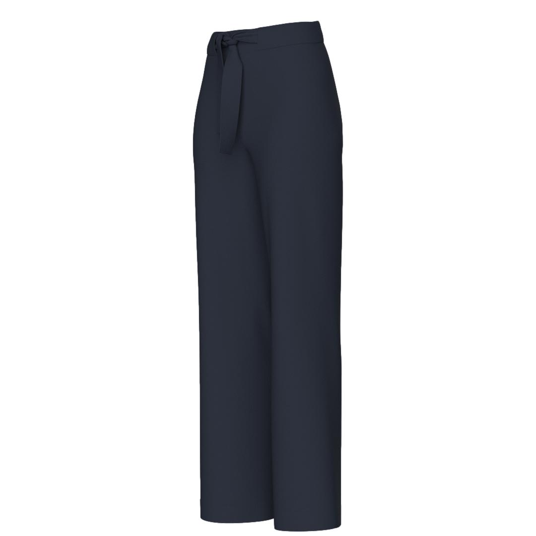 We Norwegians Geilo Belted Pant Women Bukse Marine - chrismoa.no