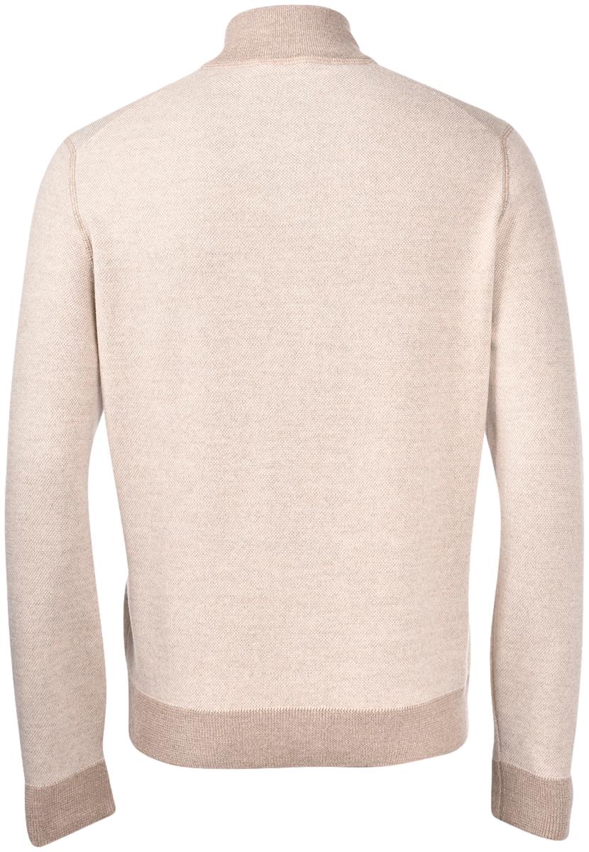 Gran Sasso Giubbino Zip Genser Lys-Beige - chrismoa.no