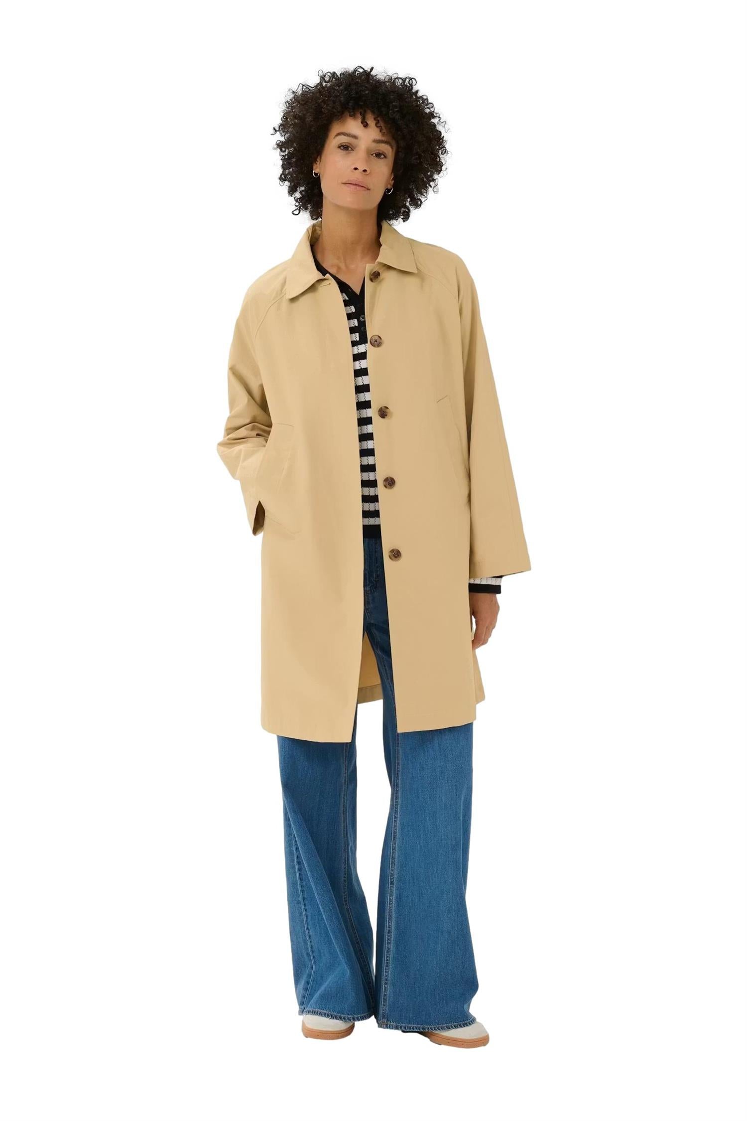 Part Two EttiePW OTW Jakke Beige