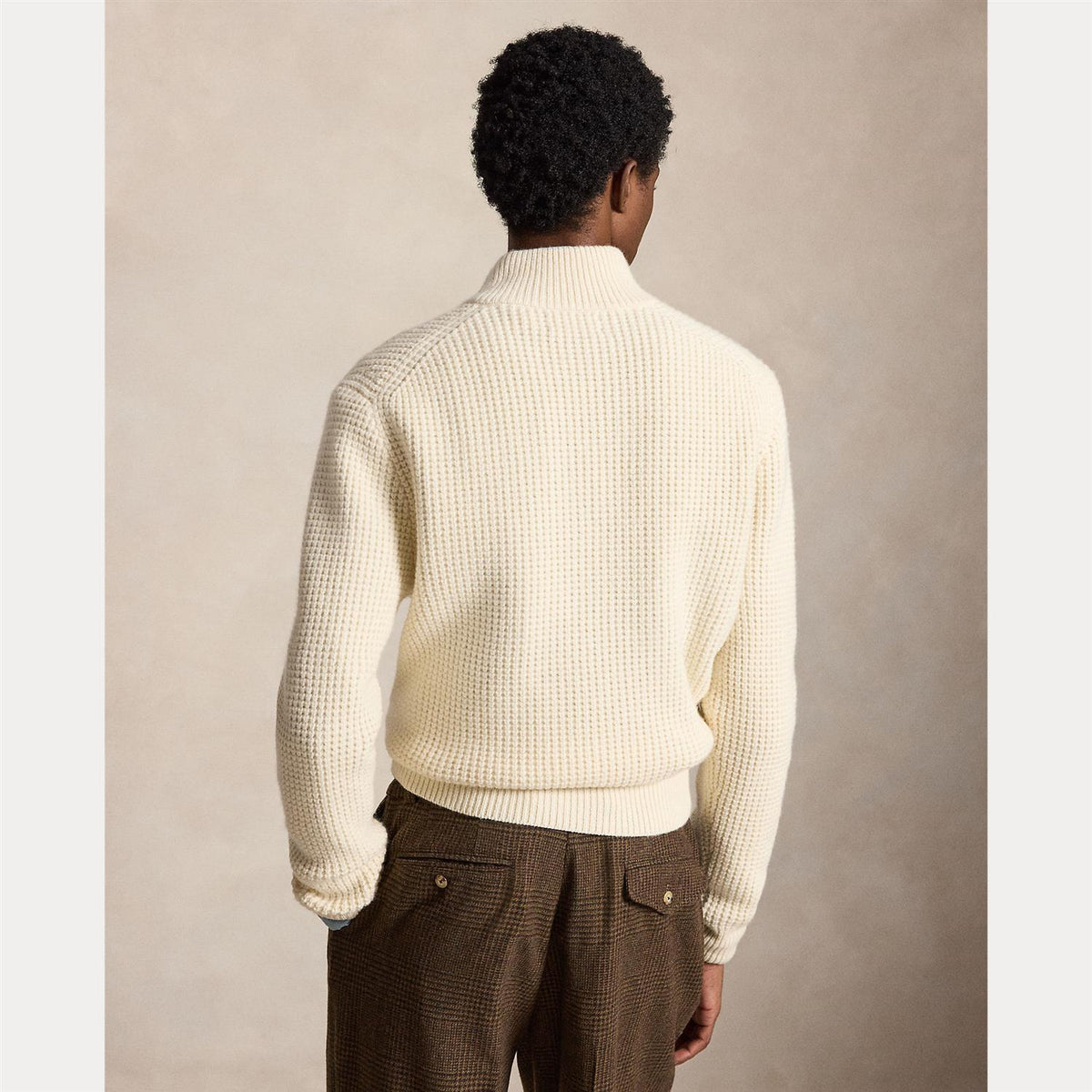 Polo Ralph Lauren Half zip Genser Cream