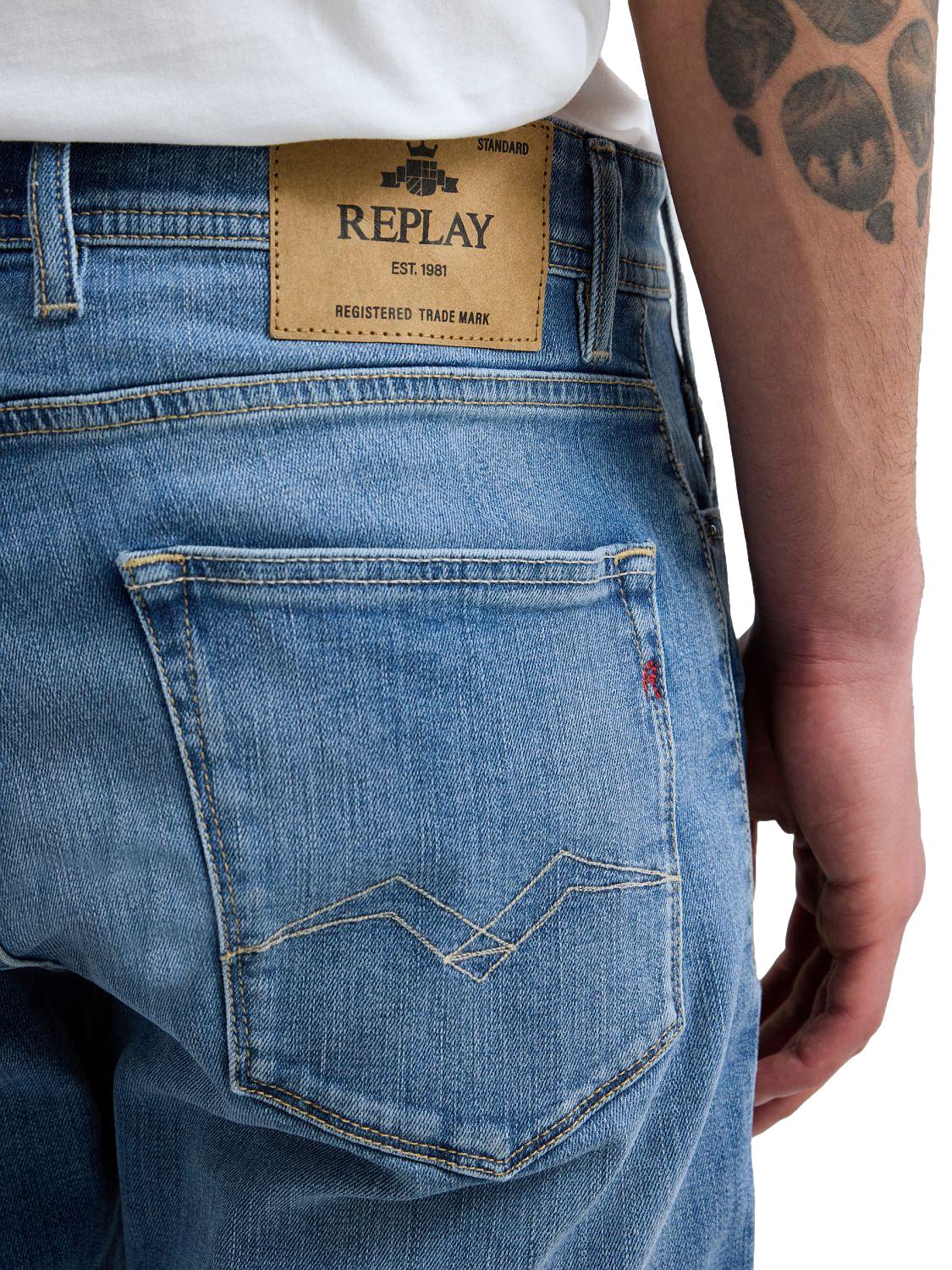 Replay RBJ.981 Short Shorts Denim - chrismoa.no