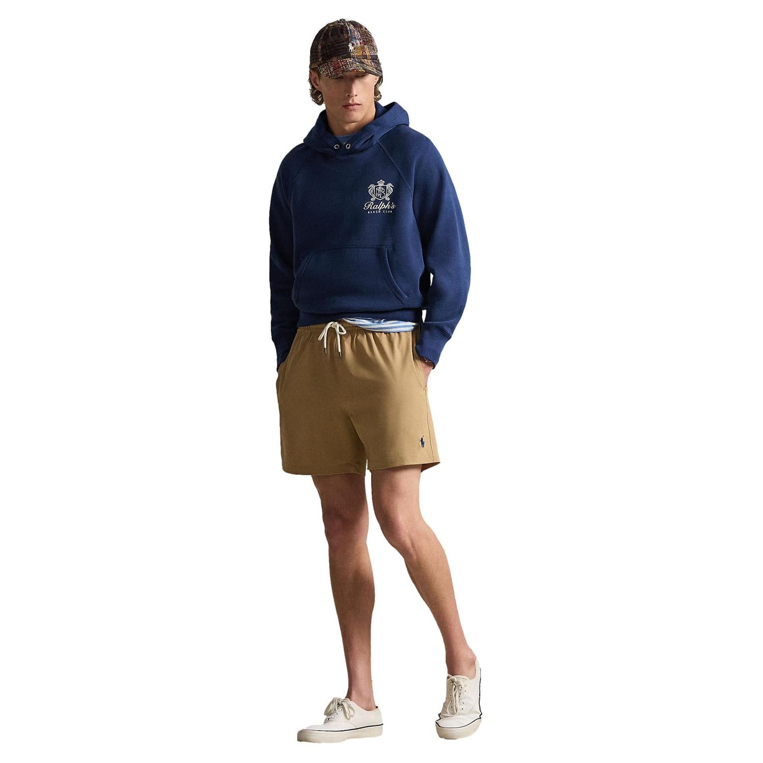 Polo Ralph Lauren 5.75-Inch Traveler Classic Swim Trunk Badeshorts Mørk Beige - chrismoa.no