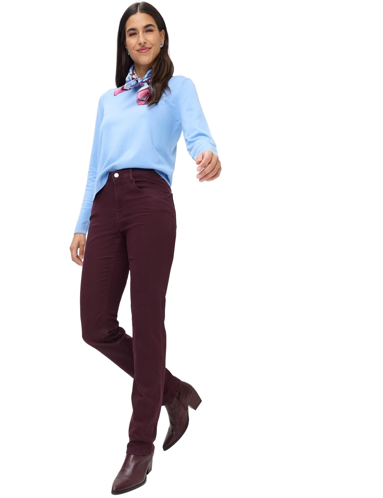 Brax Style Mary Bukse Blackberry Violet