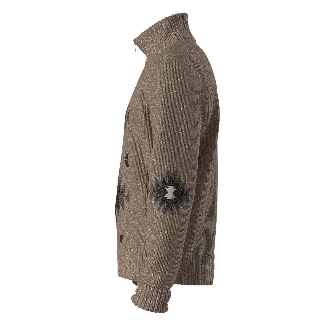 We Norwegians Hovden Sweater men Genser Beige - chrismoa.no
