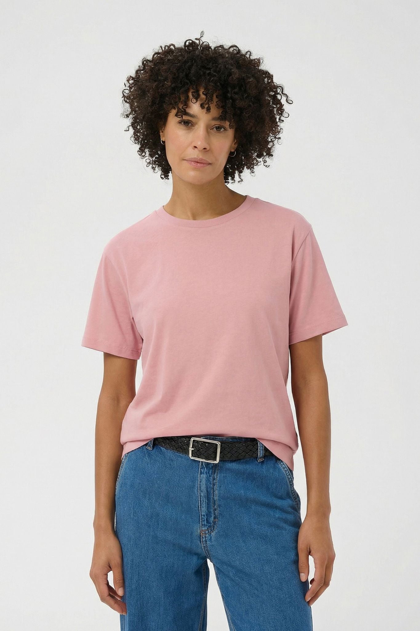 Part Two Annepw Ts T-Shirt Cameo Pink - chrismoa.no