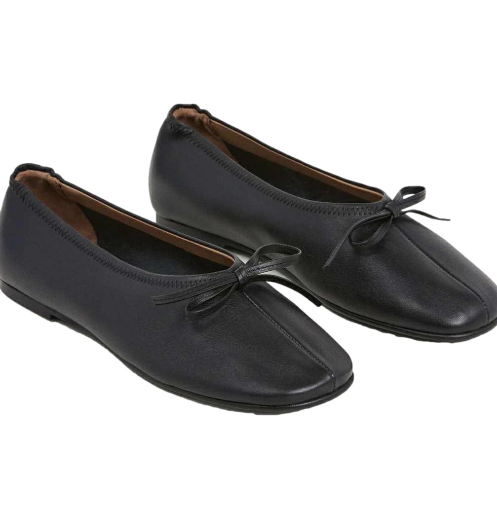 Flattered Blaise Leather Black Sko Sort