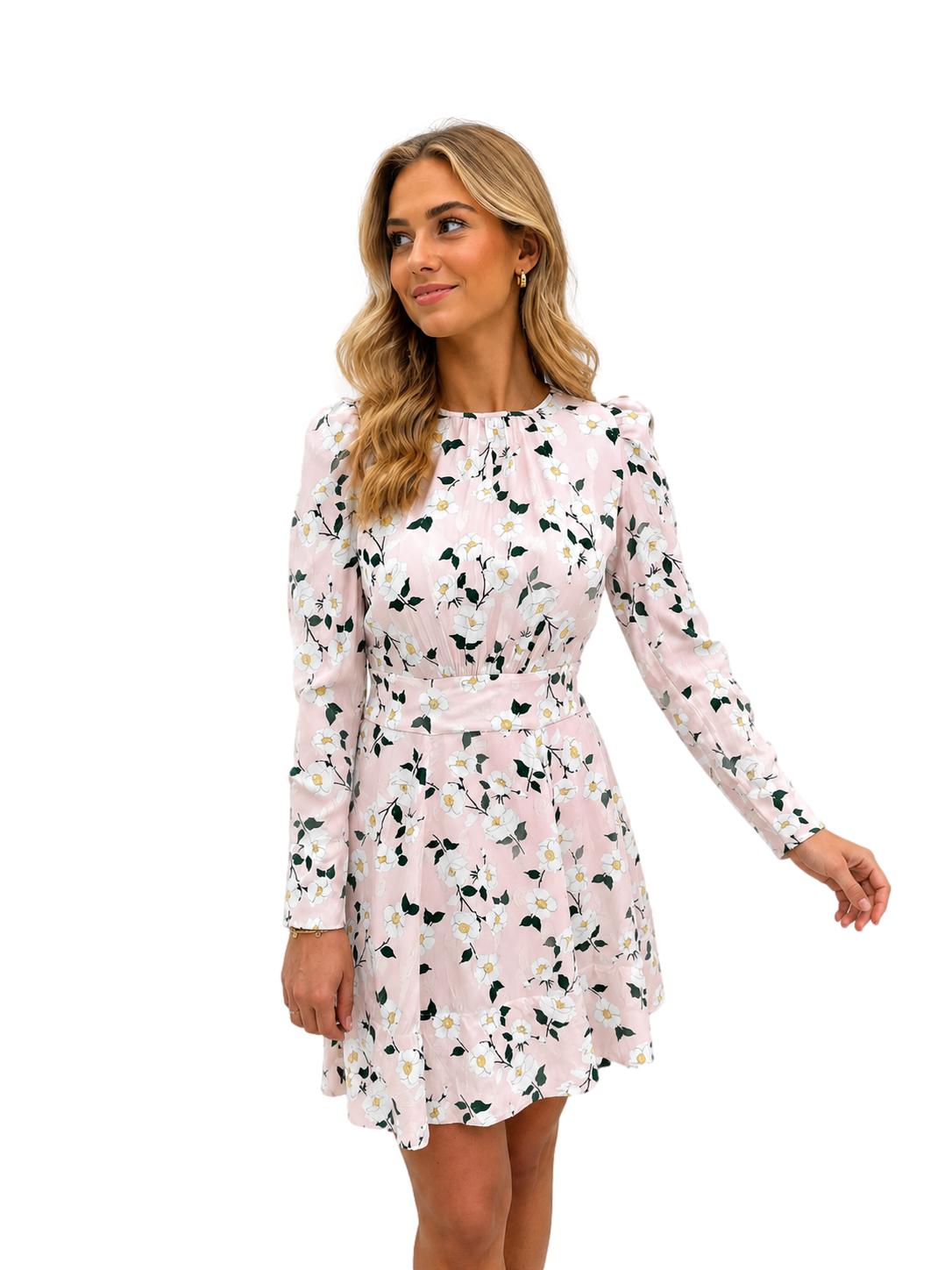 By TiMo Spring Mini Dress Kjole Lys Rosa